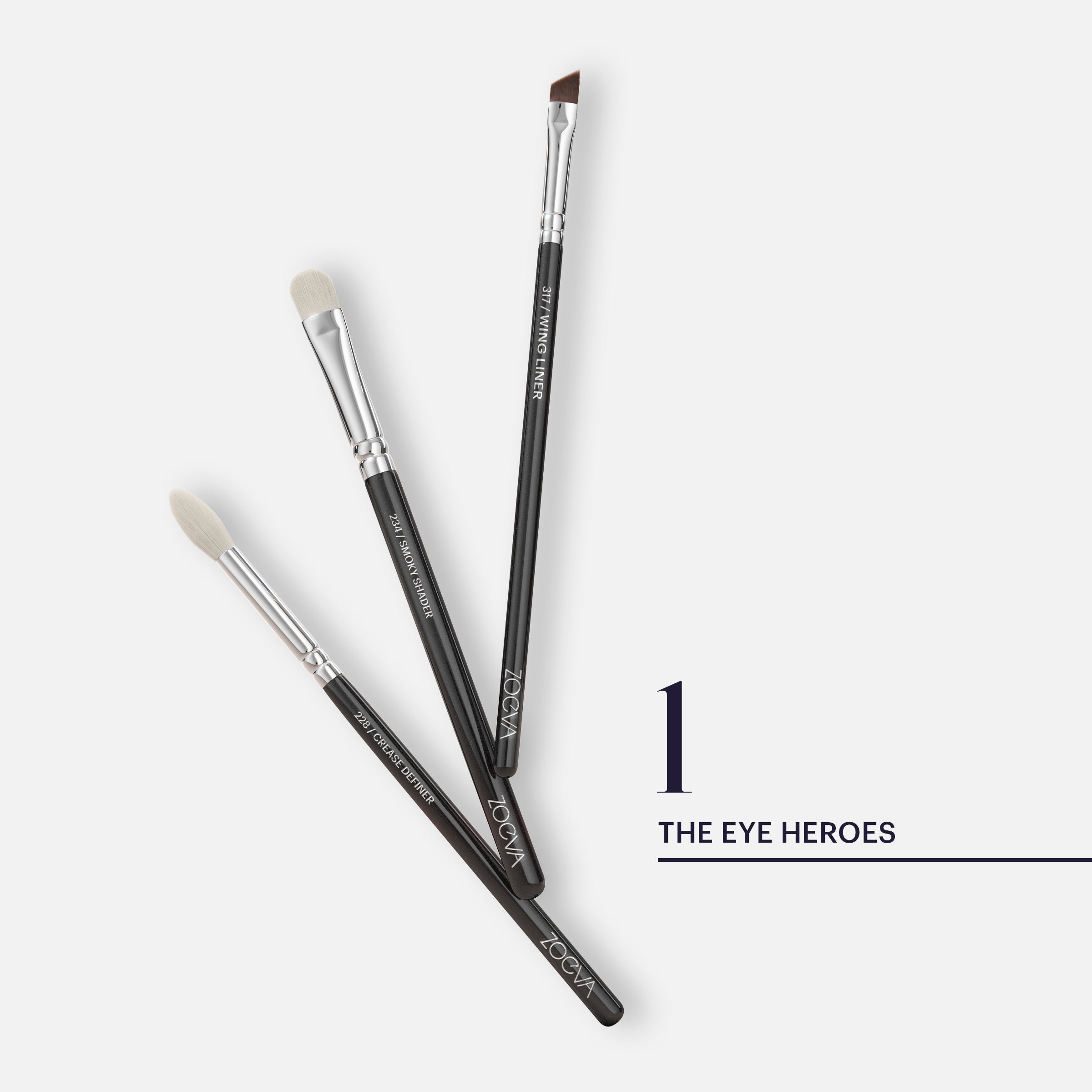 It's All About The Eyes Brush Set (Black)