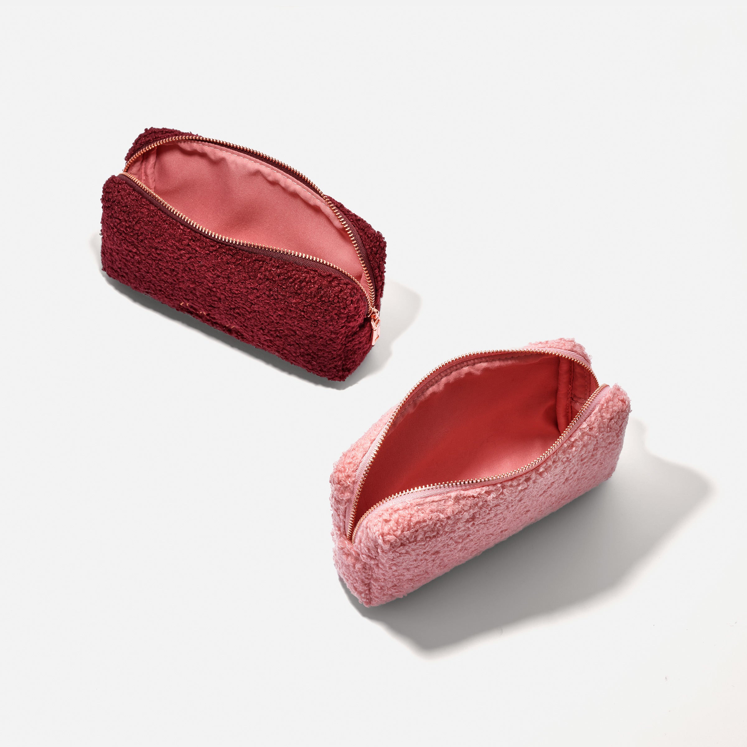 Teddy Pouch Bag (Bordeaux)