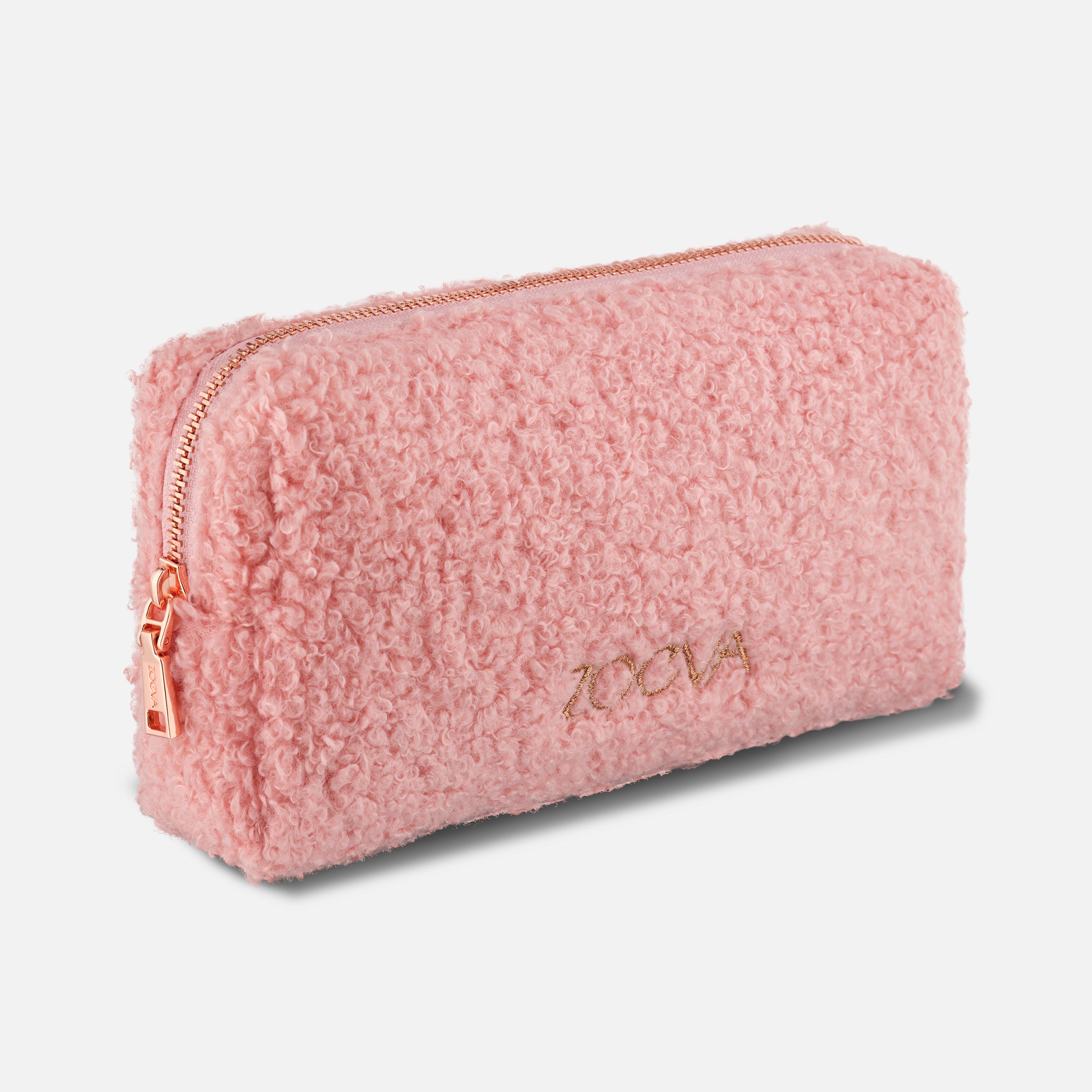 Teddy Pouch Bag (Dusty Rose)