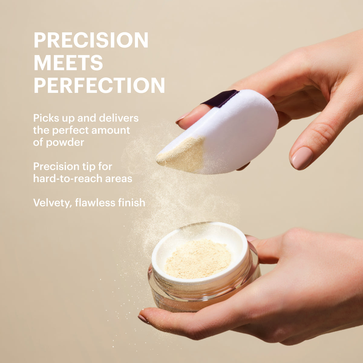 Real Magic Precision Powder Puff