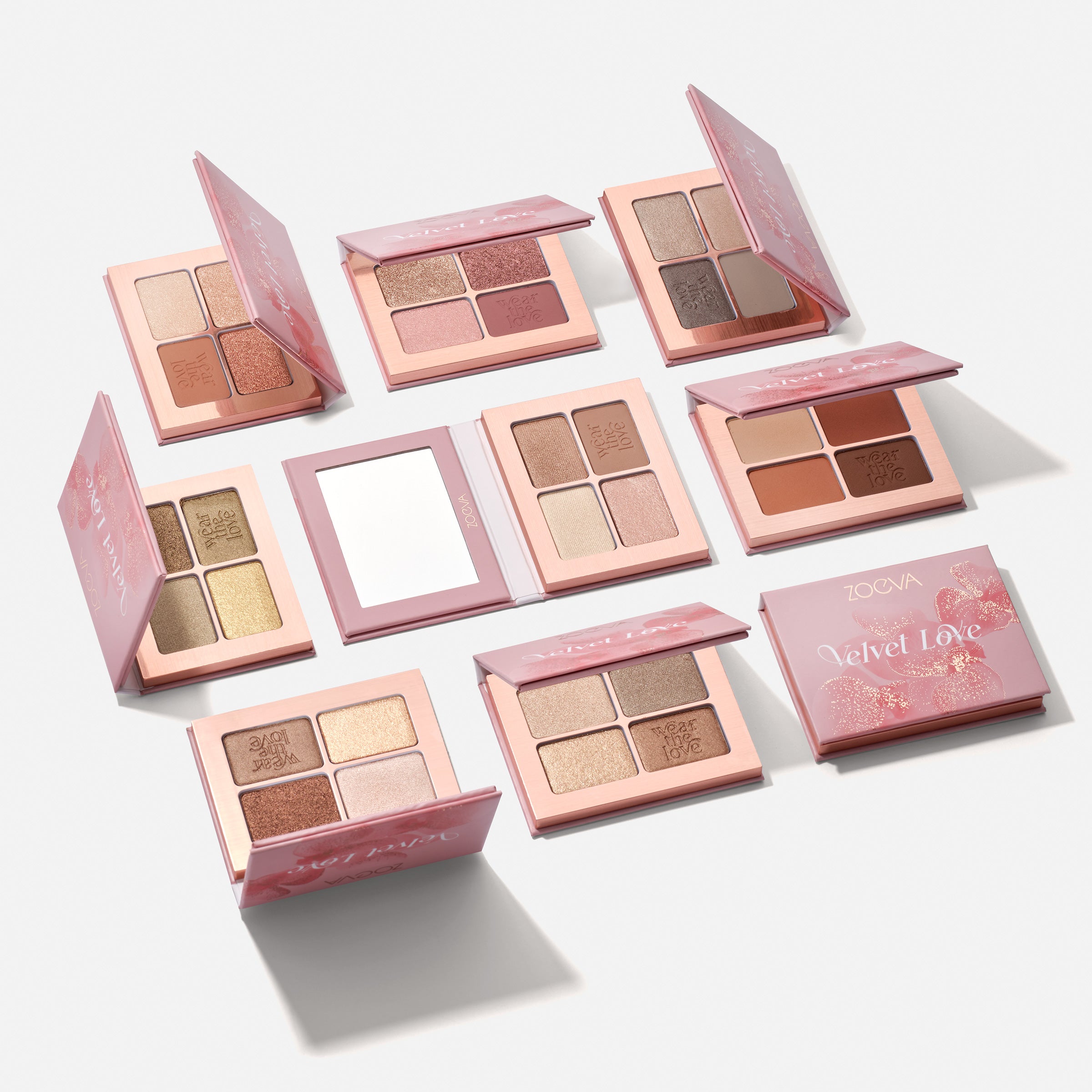 Velvet Love Eyeshadow Quad Palette (Easy Nude Eyes)
