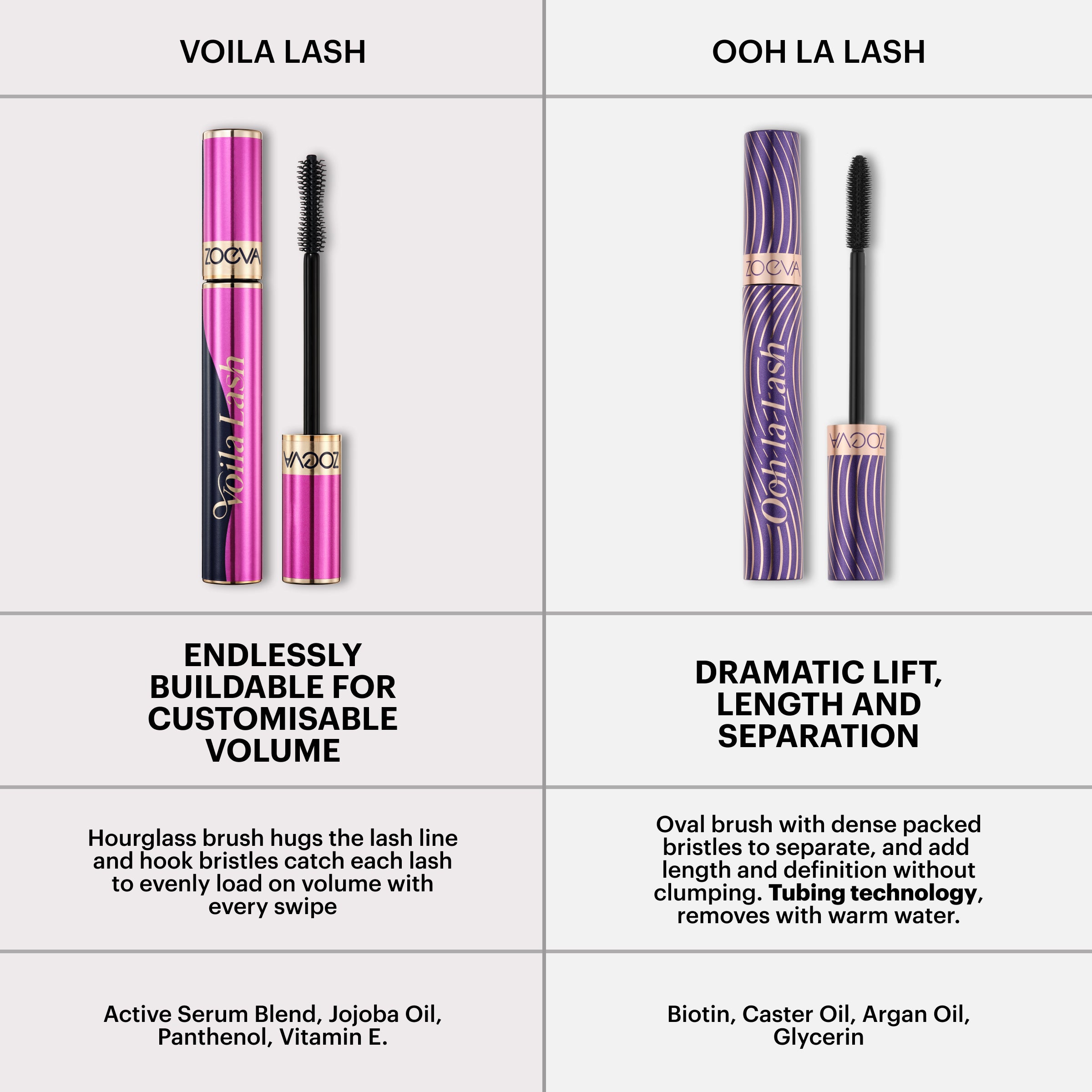 Ooh La Lash Mascara + Voila Lash Mascara Duo