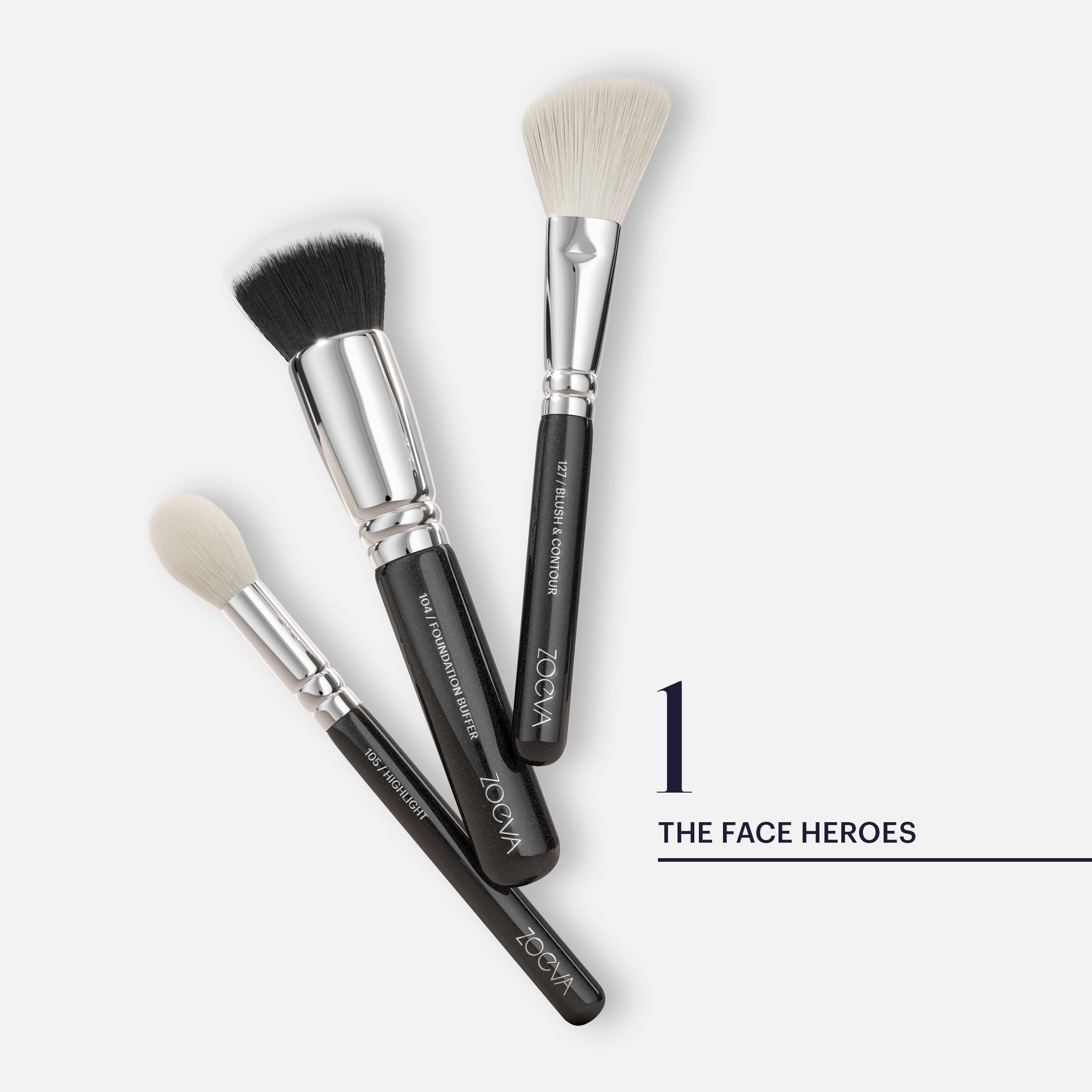 The Essential Brush Set (Black)