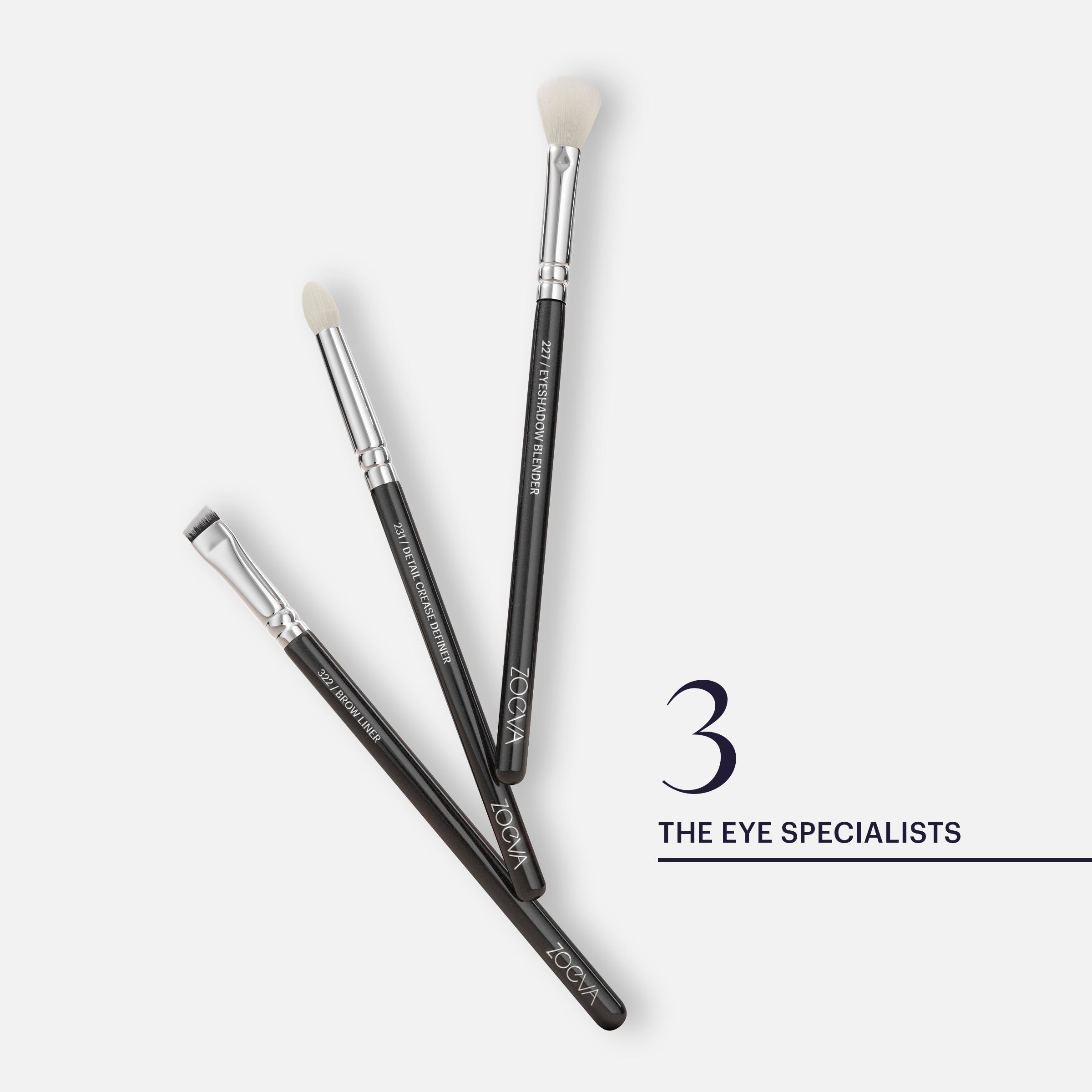 It's All About The Eyes Brush Set (Black)