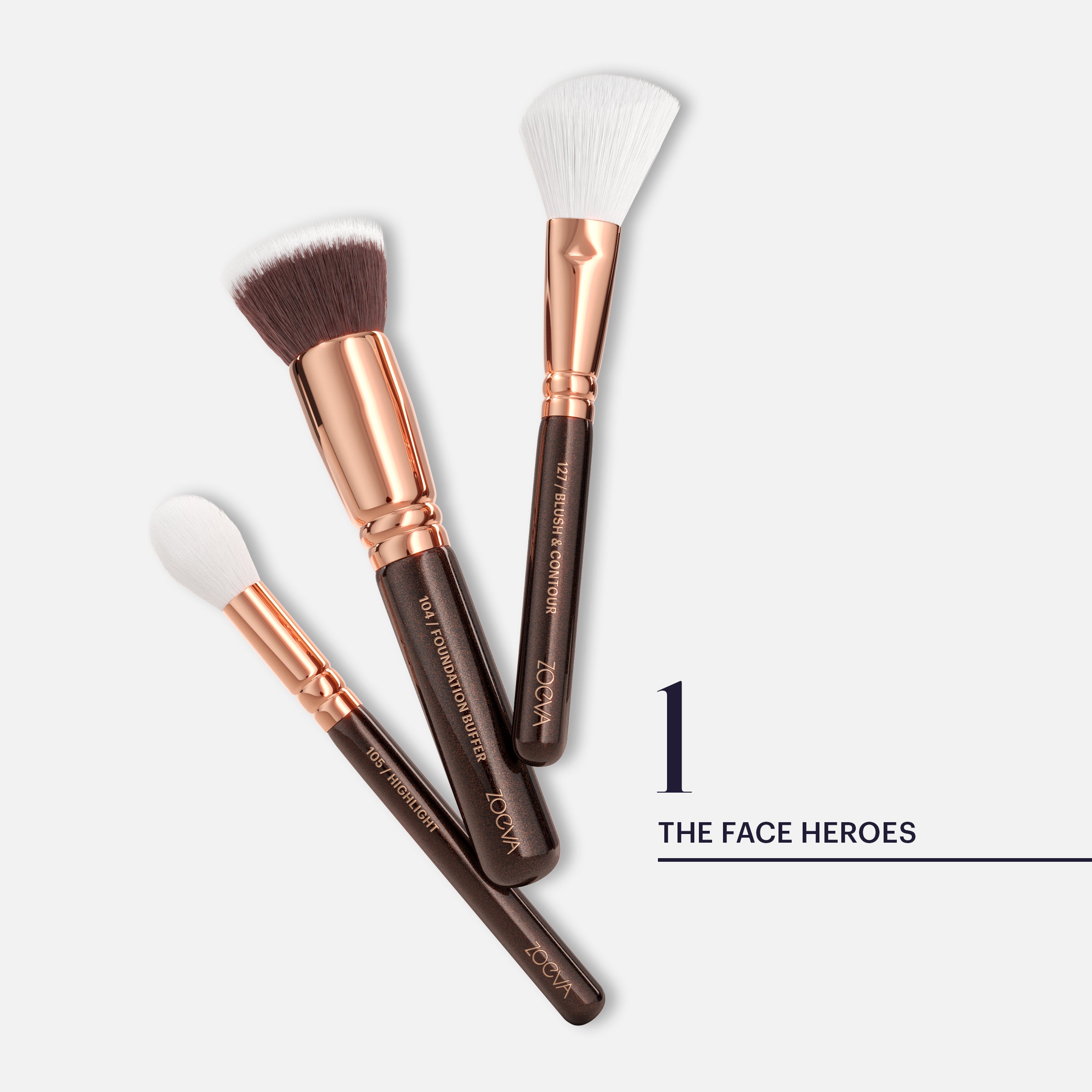 The Artists Brush Set (Rosé Golden Edition)