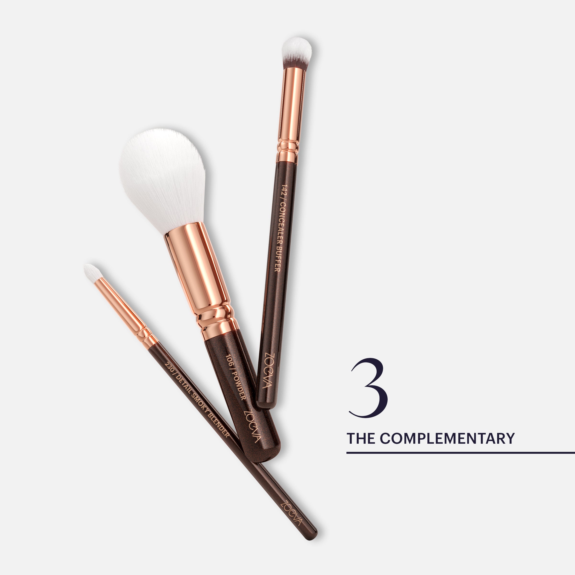 The Artists Brush Set (Rosé Golden Edition)