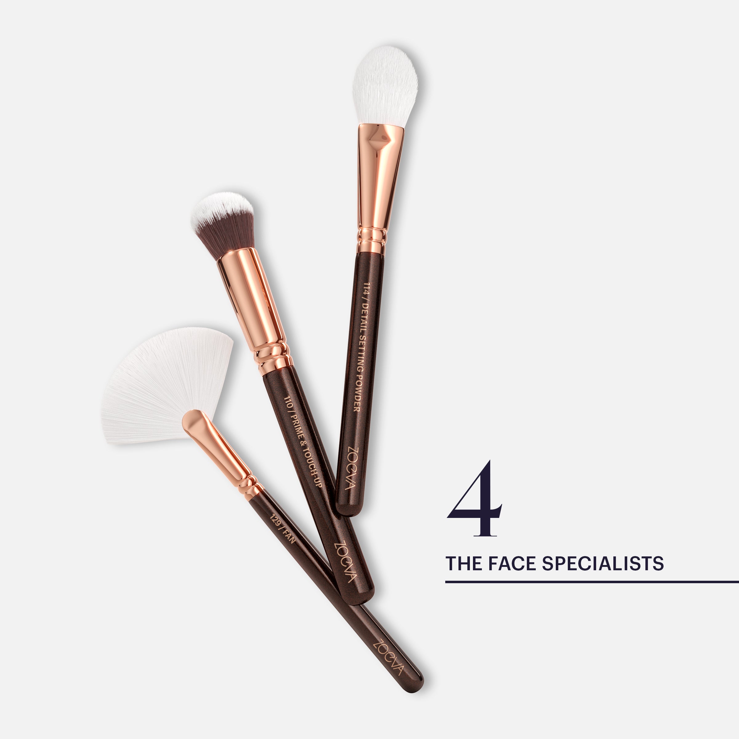 The Artists Brush Set (Rosé Golden Edition)