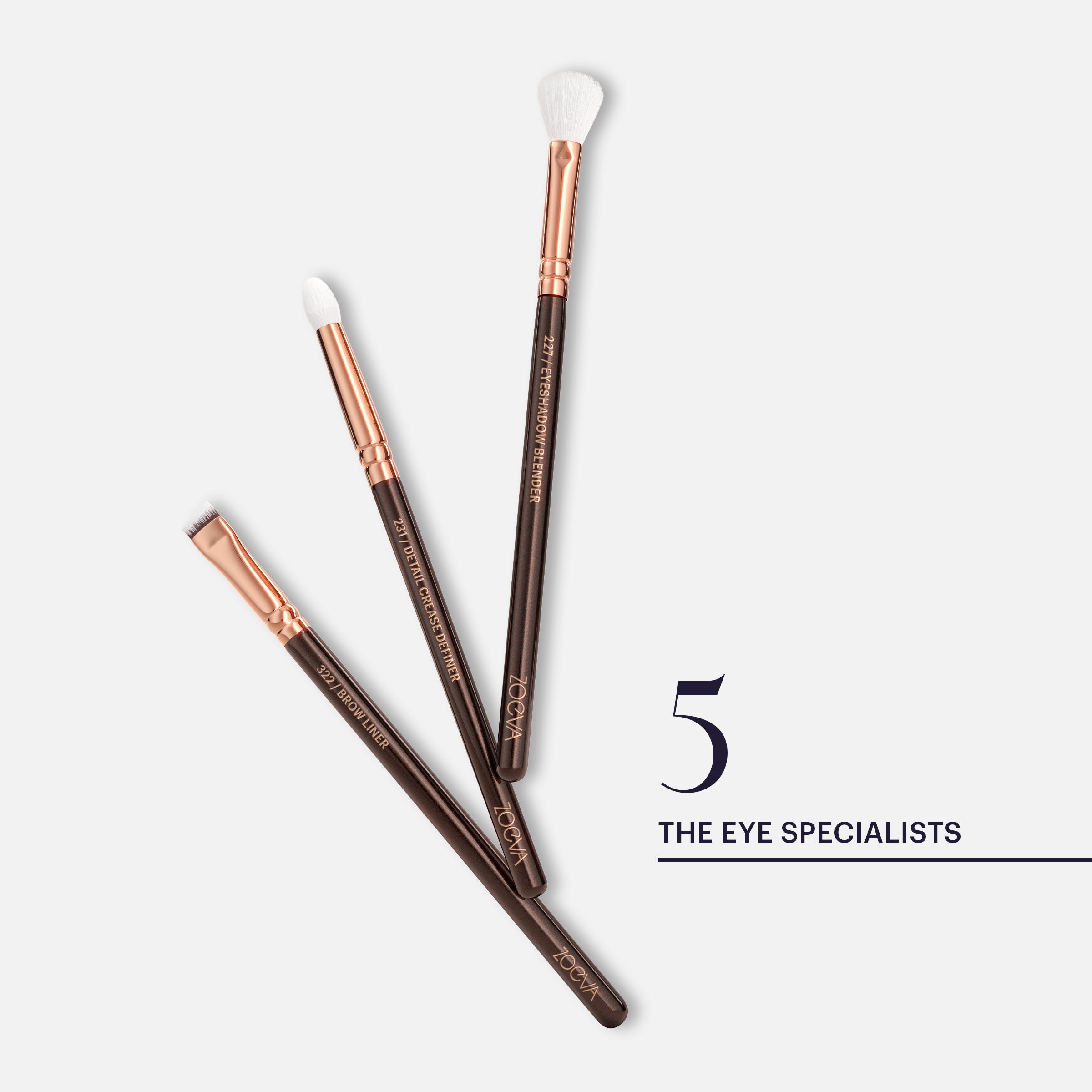 The Artists Brush Set (Rosé Golden Edition)