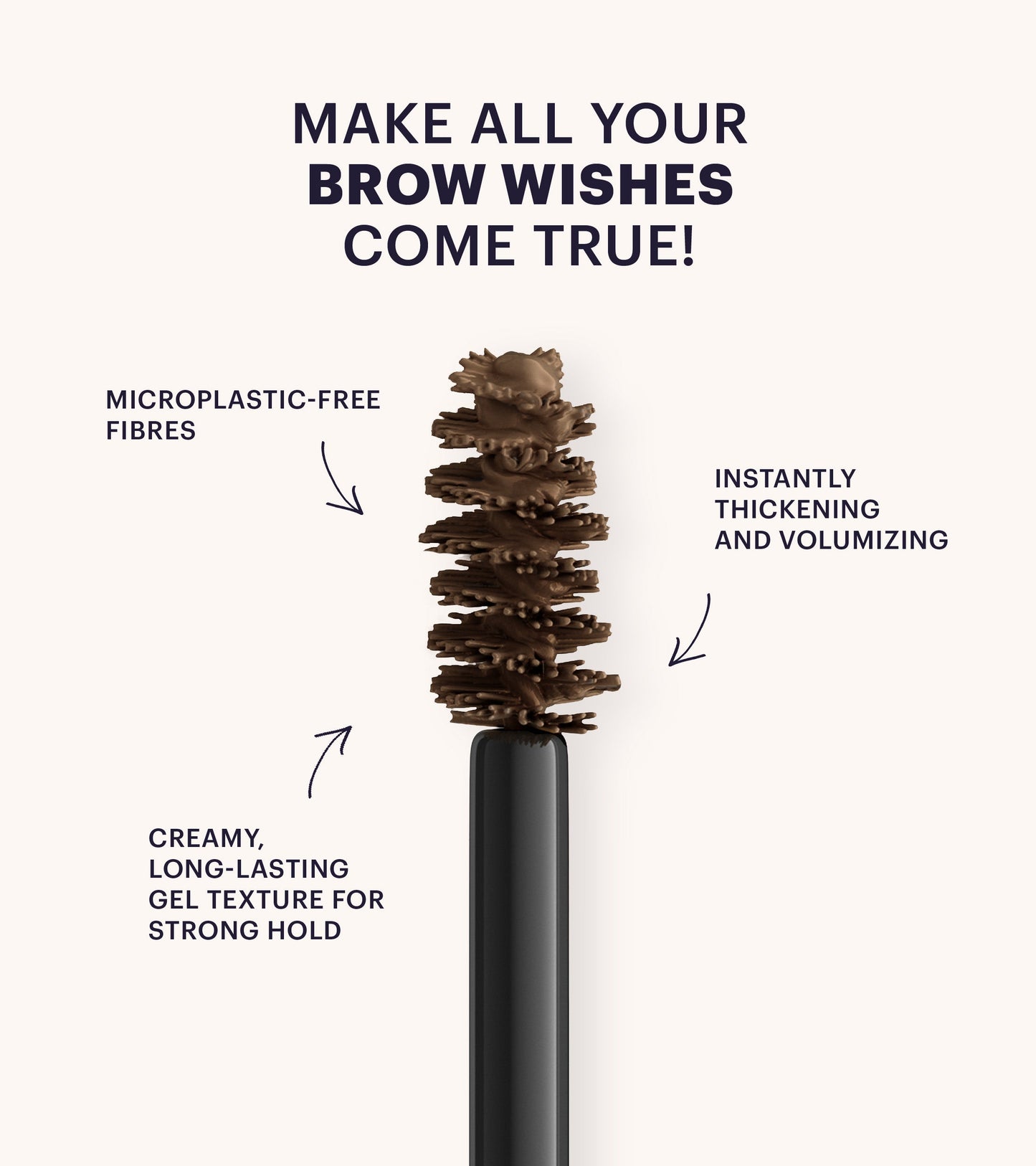 Brow Jeanie Boosting Fibre Gel (Taupe Brown) Expanded Image 6