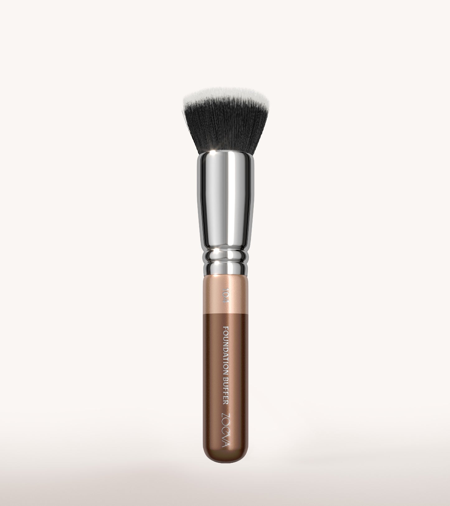 104 Foundation Buffer Brush (Light Chocolate) Expanded Image 1