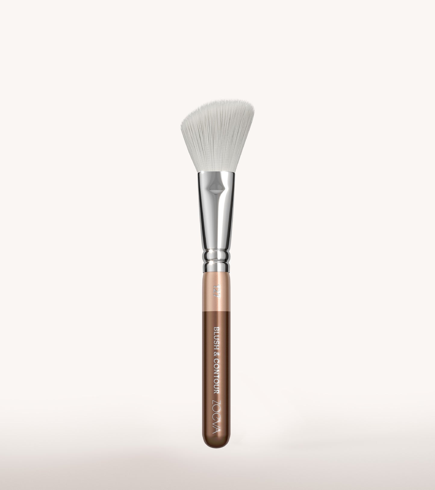 127 Blush & Contour Brush (Light Chocolate) Expanded Image 1