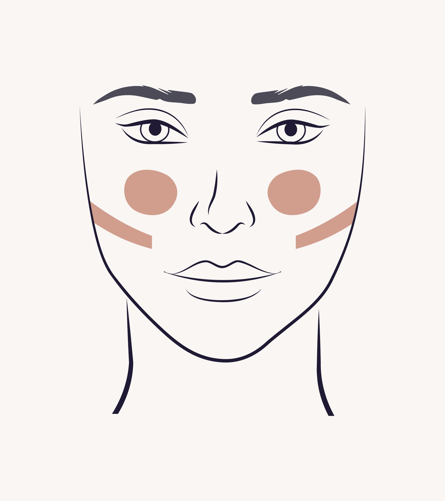 127 Blush & Contour Brush (Dusty Rose) Expanded Image 3