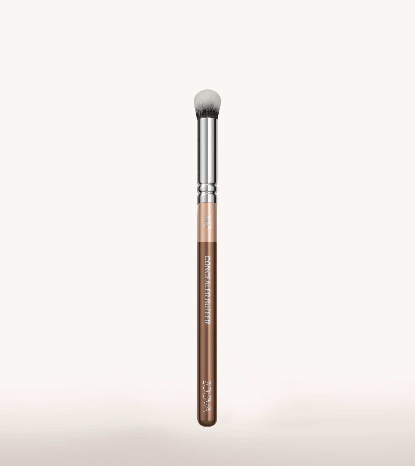 142 Concealer Buffer Brush (Light Chocolate) Expanded Image 1