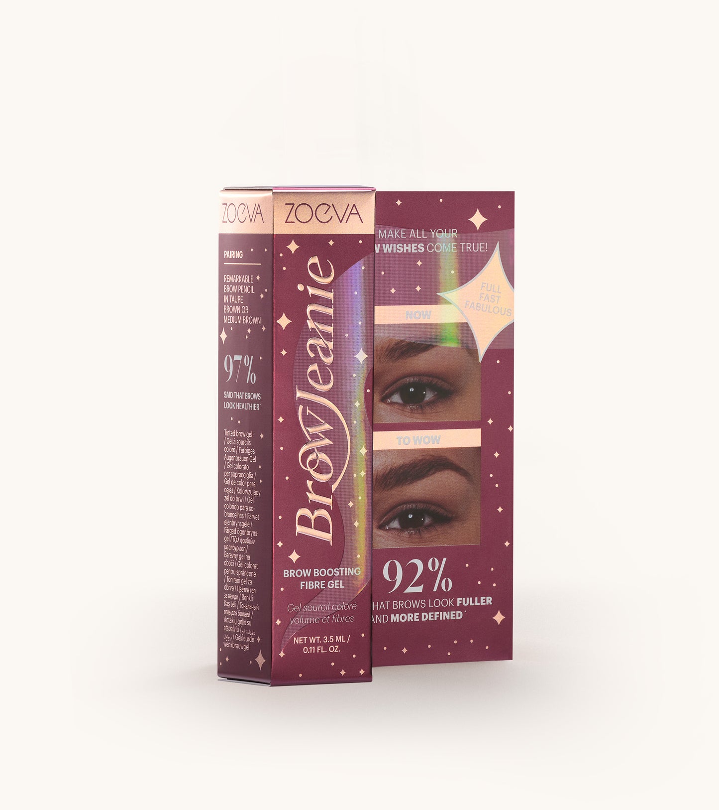 Brow Jeanie Boosting Fibre Gel (Taupe Brown) Expanded Image 9