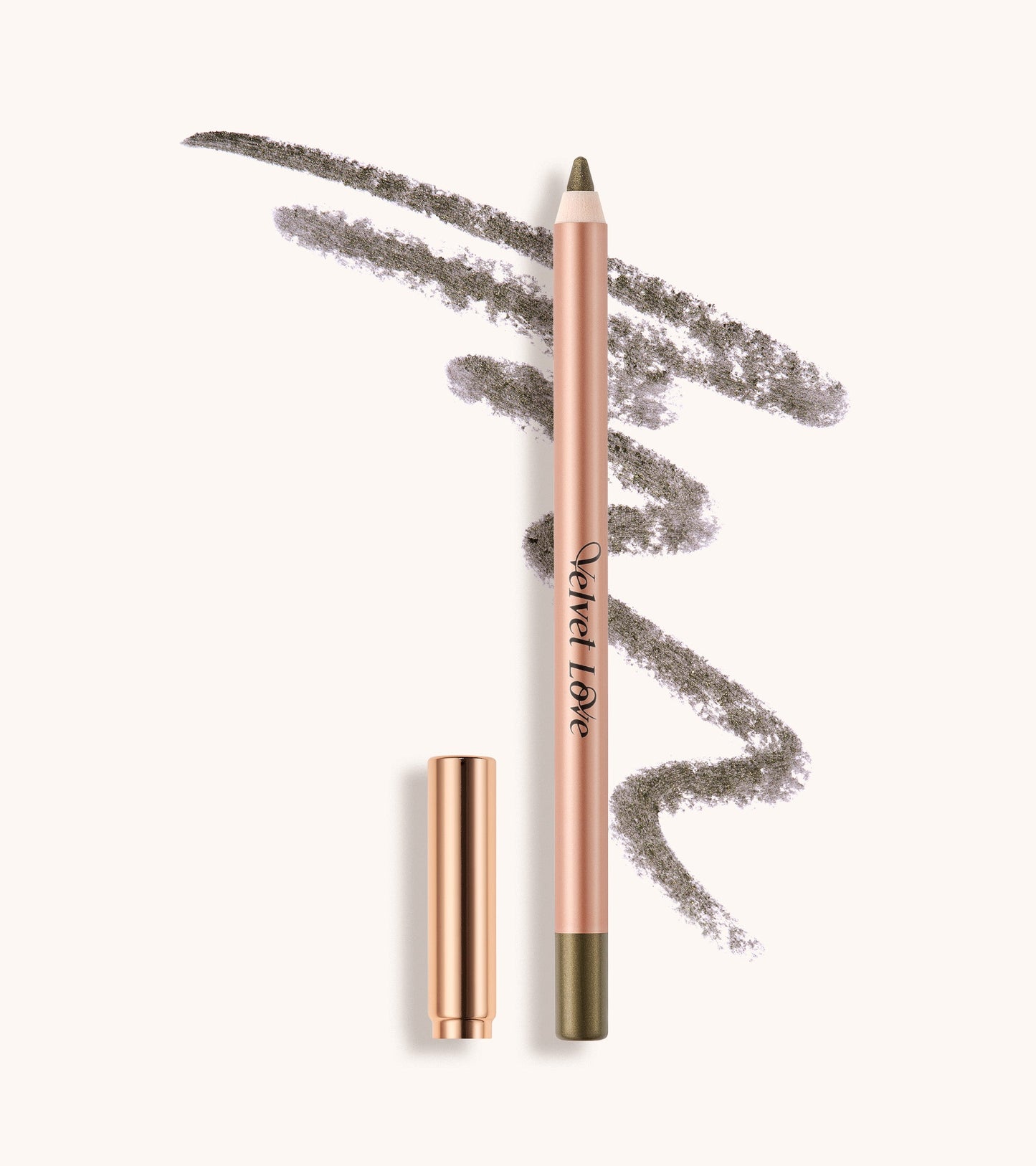 Velvet Love Eyeliner Pencil (Metallic Khaki) Expanded Image 1