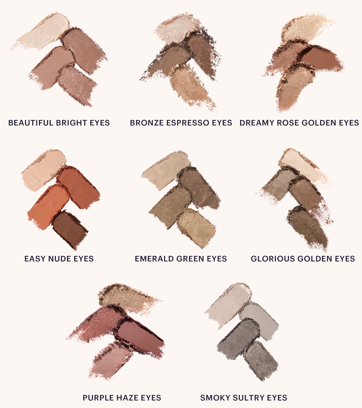 Velvet Love Eyeshadow Quad Palette (Dreamy Rose Golden Eyes) Expanded Image 5