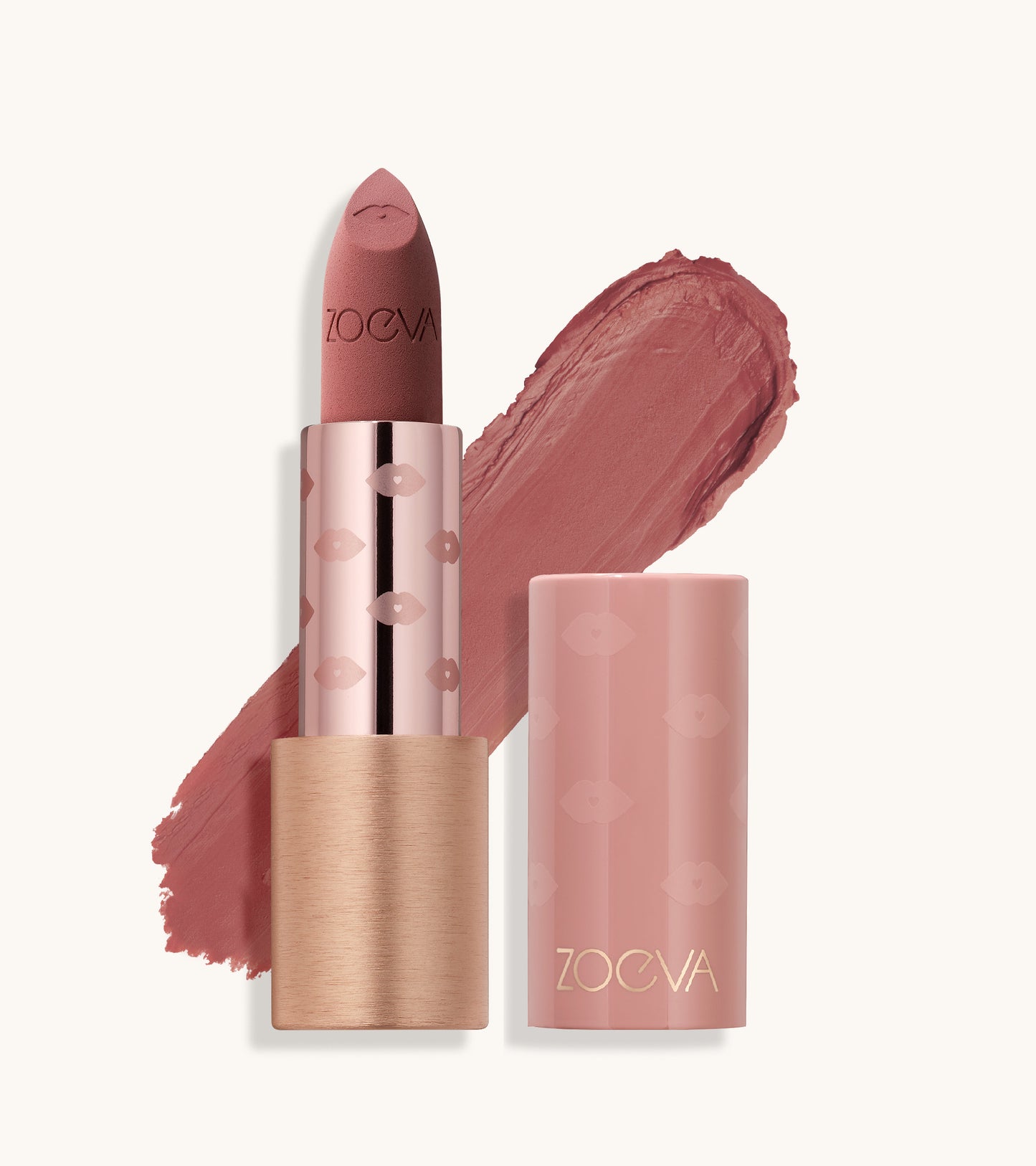 Velvet Love Matte Hyaluronic Long-Lasting Lipstick (Selin) Expanded Image 1