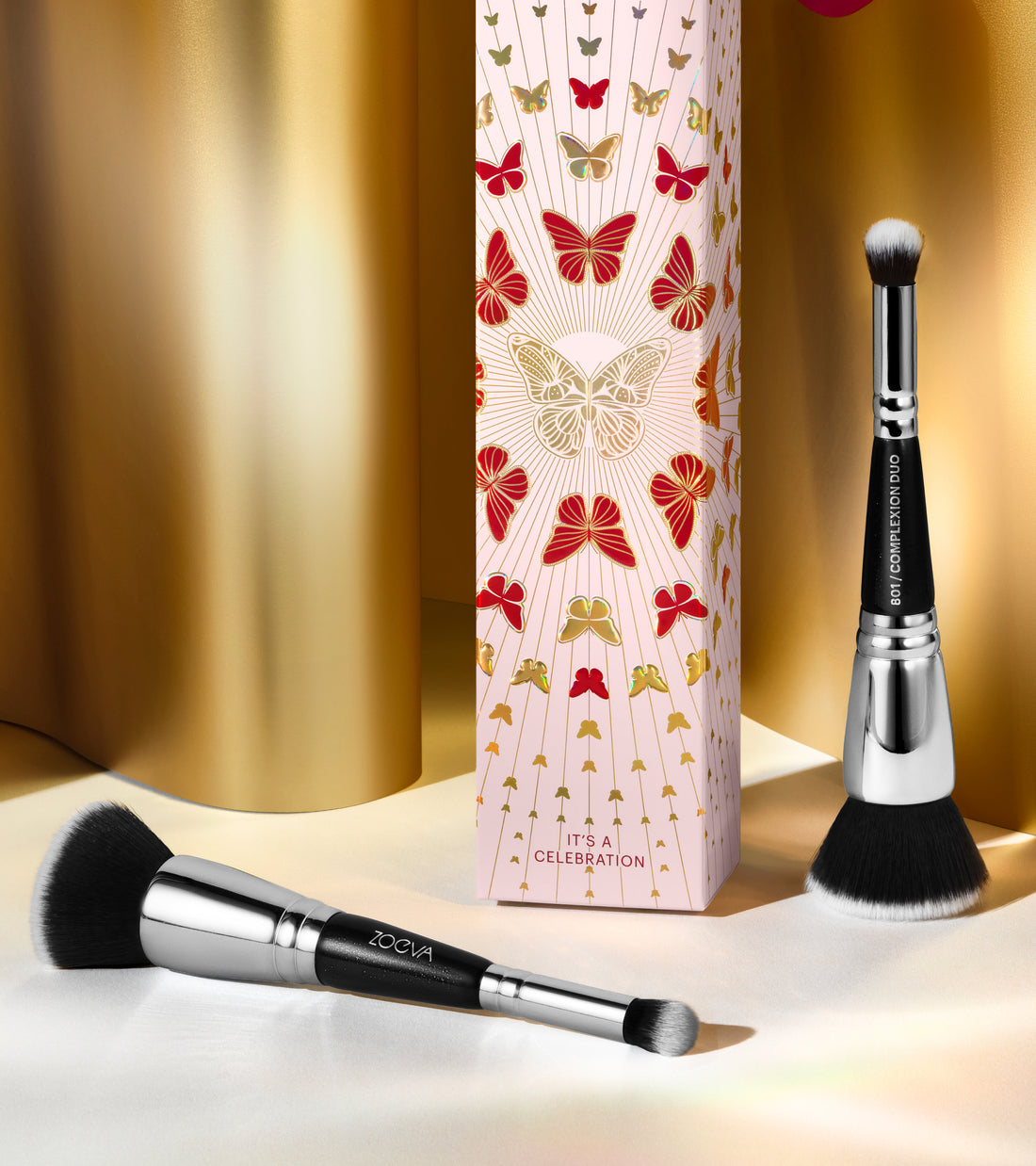 801 Complexion Duo Brush Gift