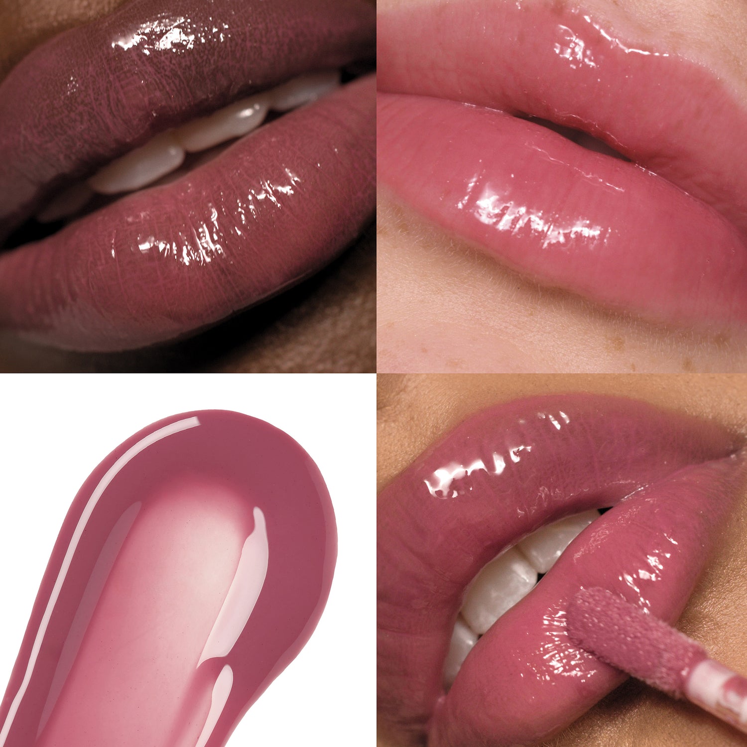 Pout Glaze High-Shine Hyaluronic Lip Gloss (Stephanie) Main Image featured