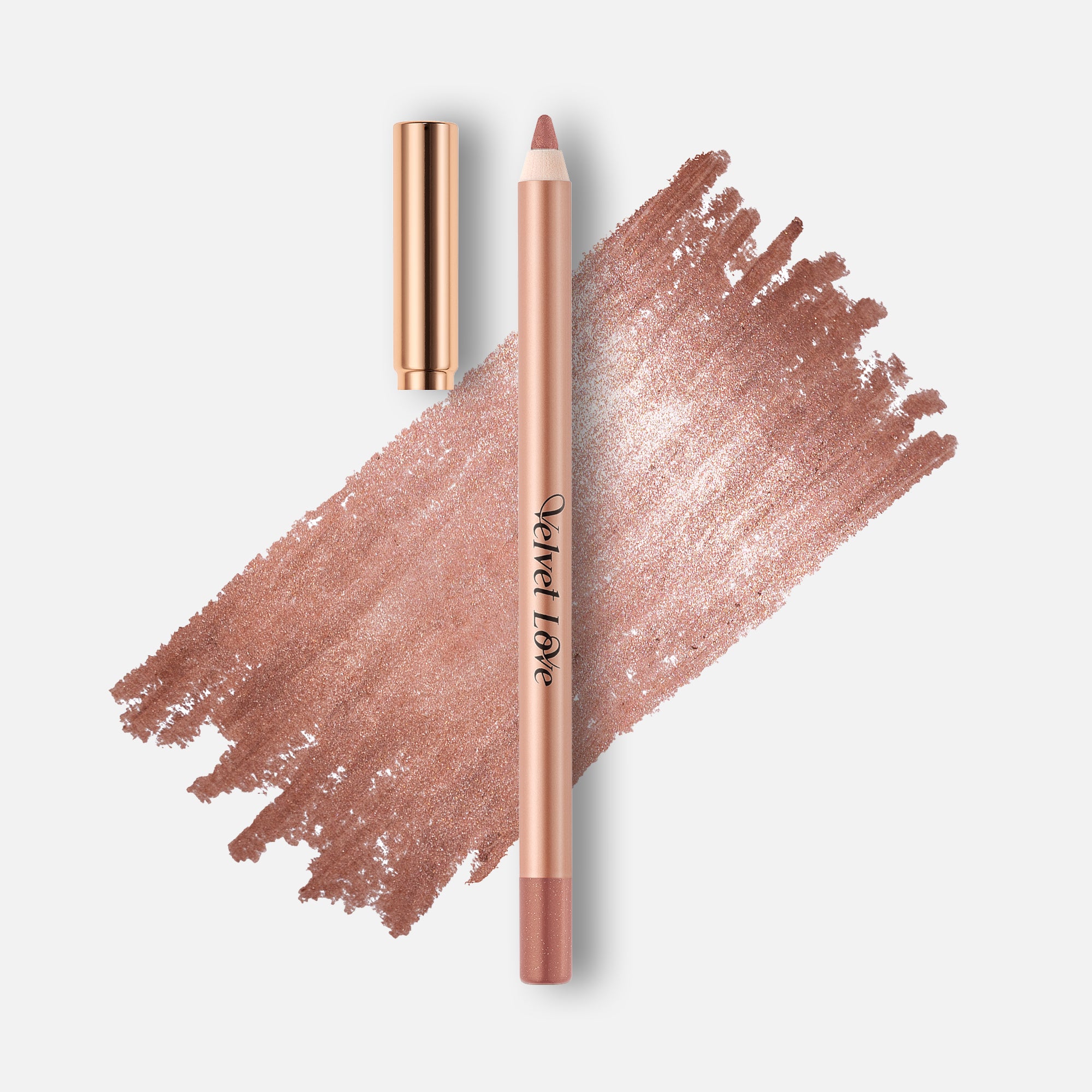 Velvet Love Eyeliner Pencil (Metallic Rose Quartz)