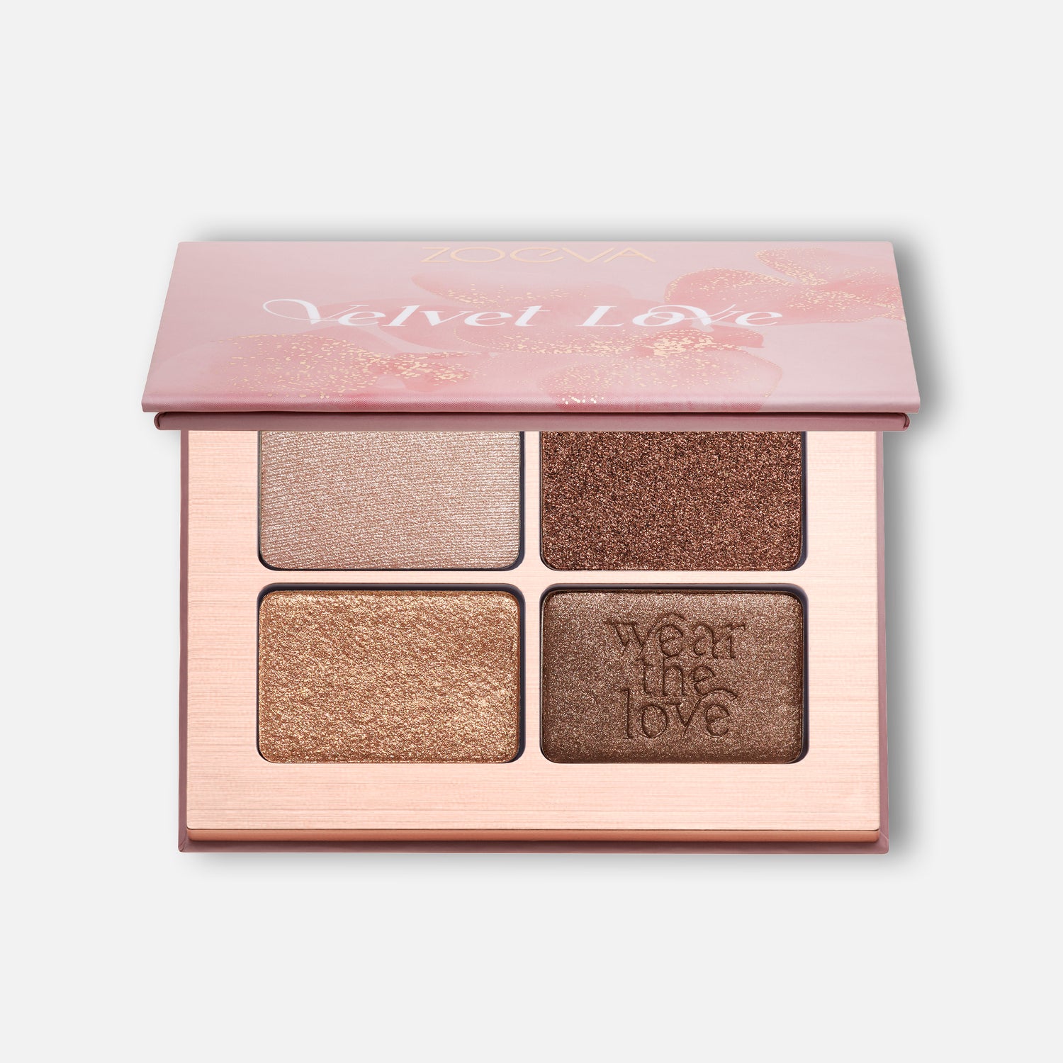 Velvet Love Eyeshadow Quad Palette (Bronze Espresso Eyes) Main Image featured