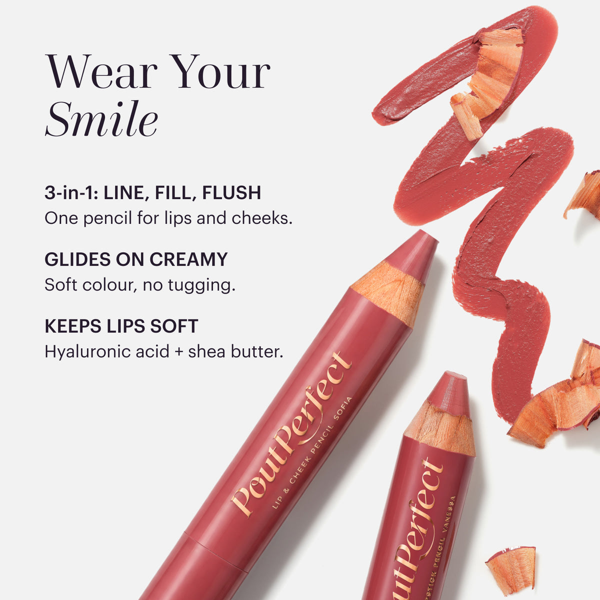 Lip & Cheek Pencil Set