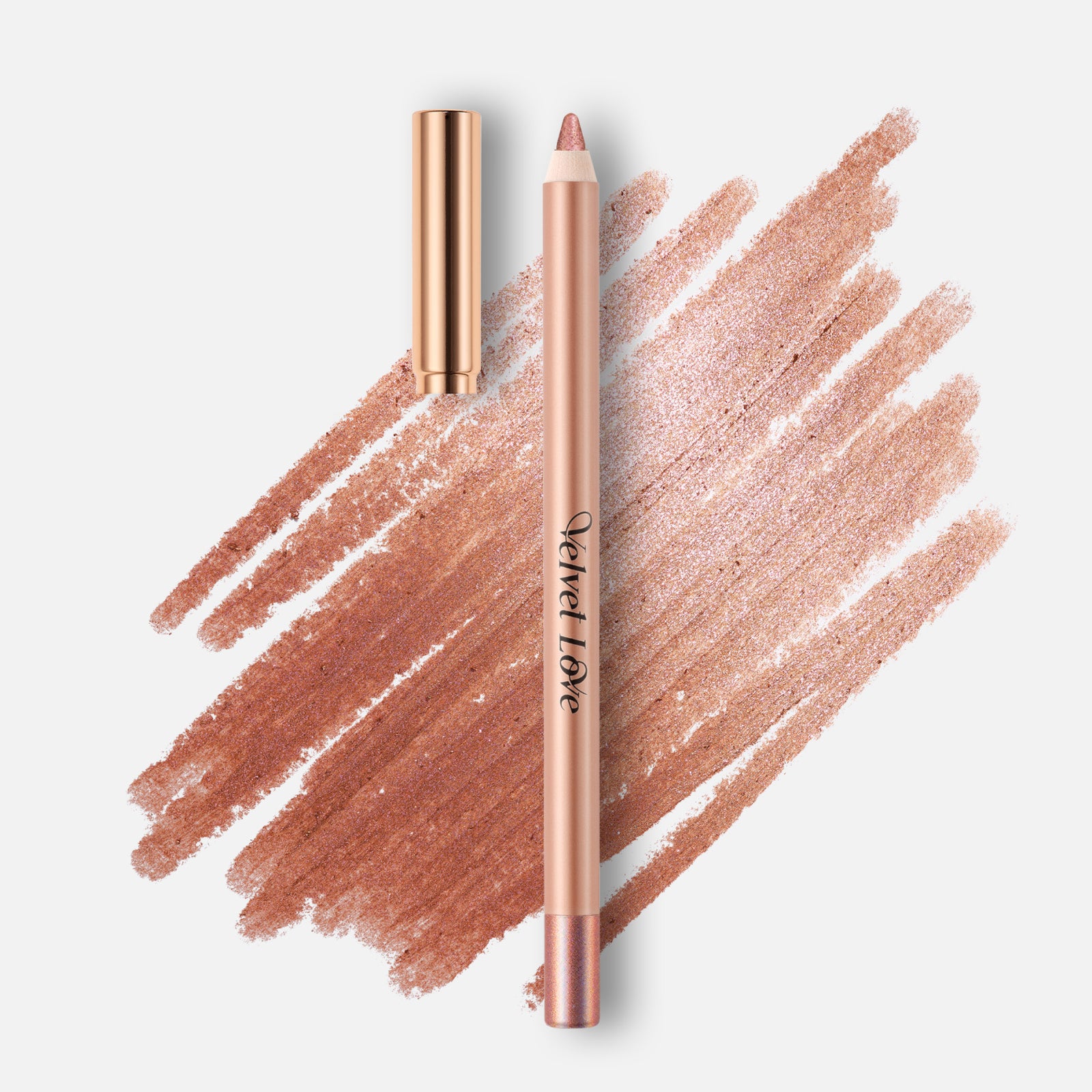 Velvet Love Eyeliner Pencil (Metallic Desert Rose)
