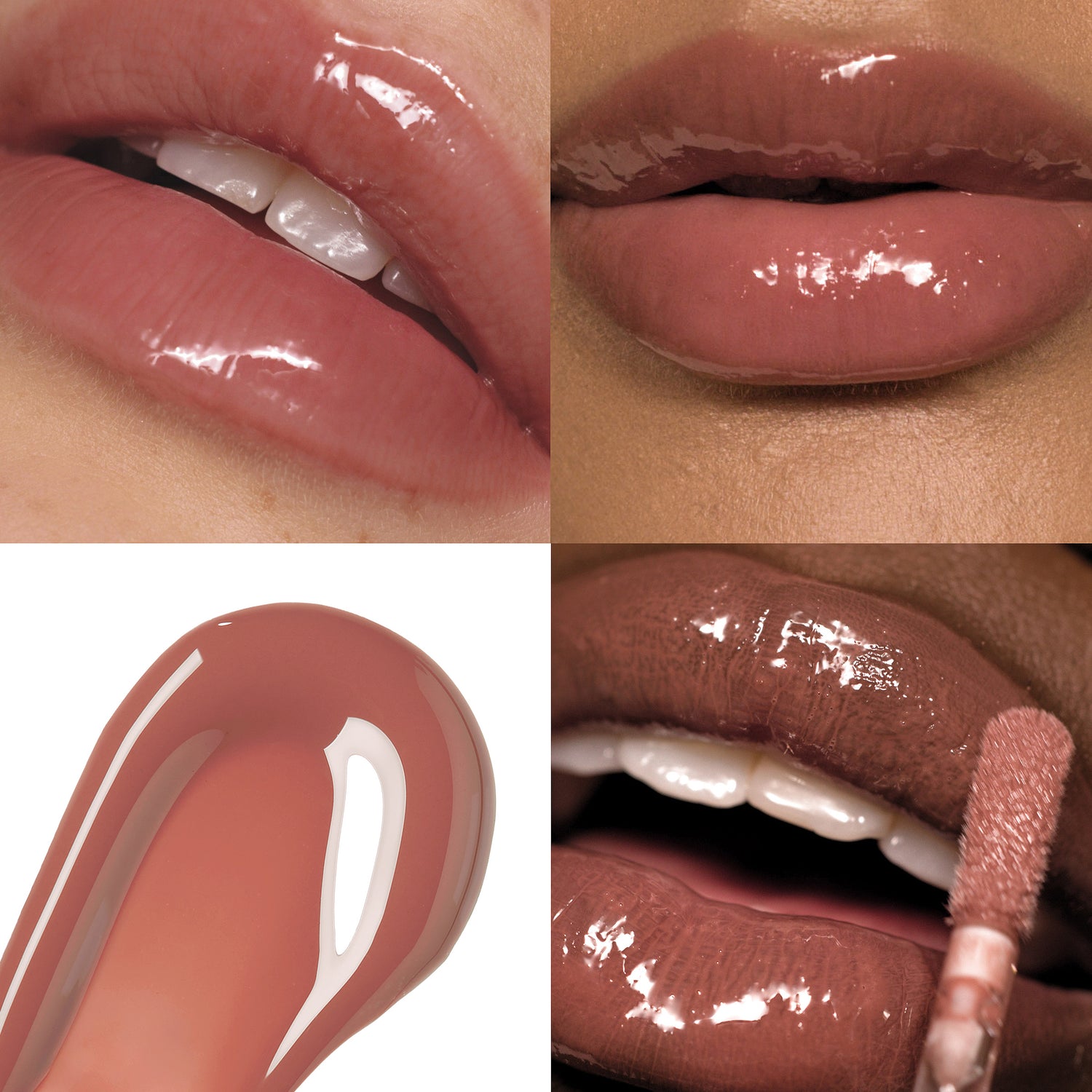 Pout Glaze High-Shine Hyaluronic Lip Gloss (Ana Sofia) Main Image featured