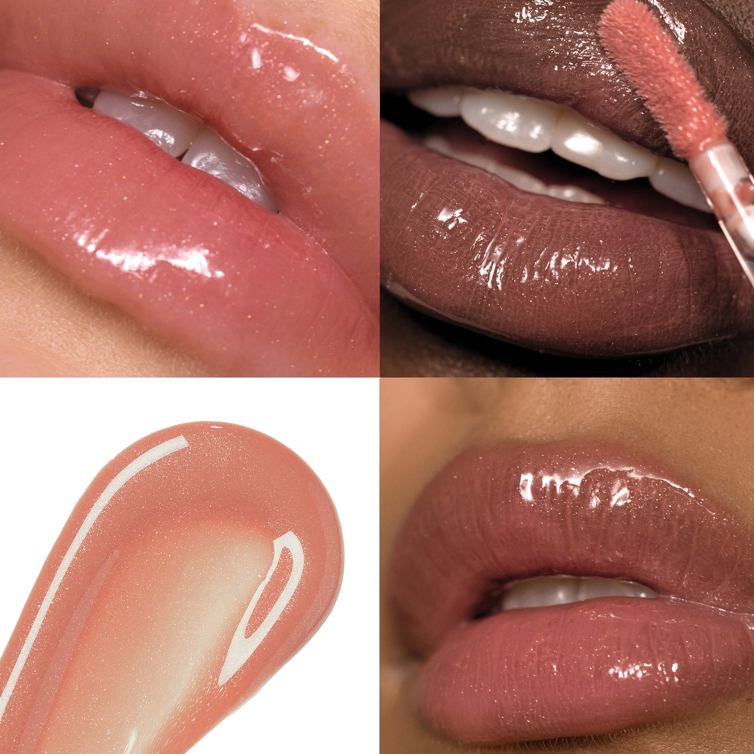 Pout Glaze High-Shine Hyaluronic Lip Gloss (Gailey) Main Image featured