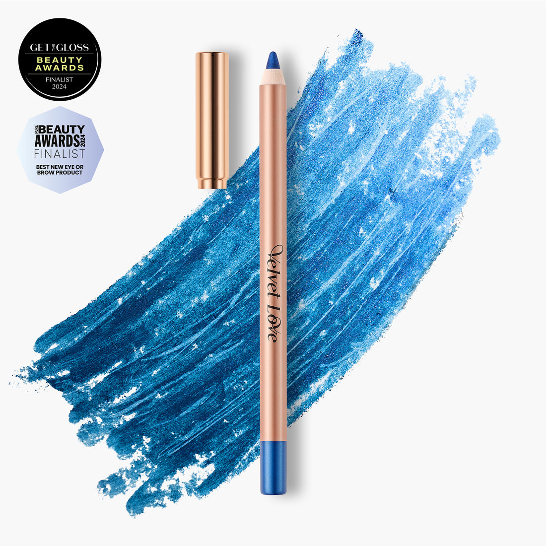 Velvet Love Eyeliner Pencil (Metallic Marine Blue)