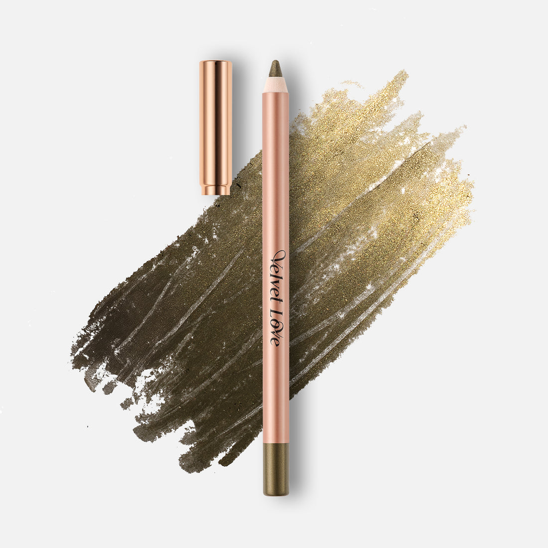 Velvet Love Eyeliner Pencil (Metallic Khaki)