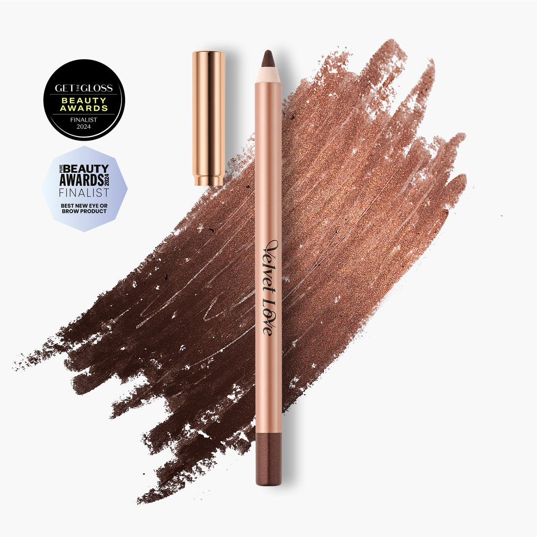 Velvet Love Eyeliner Pencil (Metallic Cocoa)