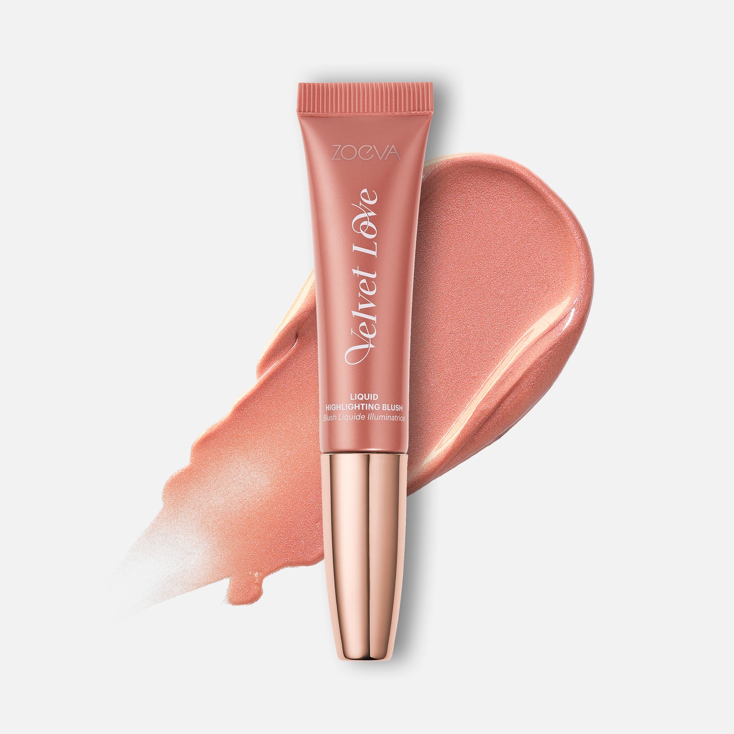 Velvet Love Liquid Highlighting Blush (Peach Nectar) Main Image featured