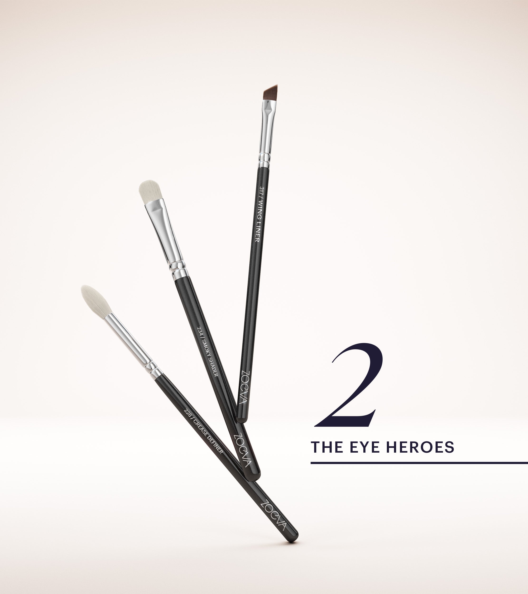 Zoeva Complete Eye and Lip store Makeup brush Set