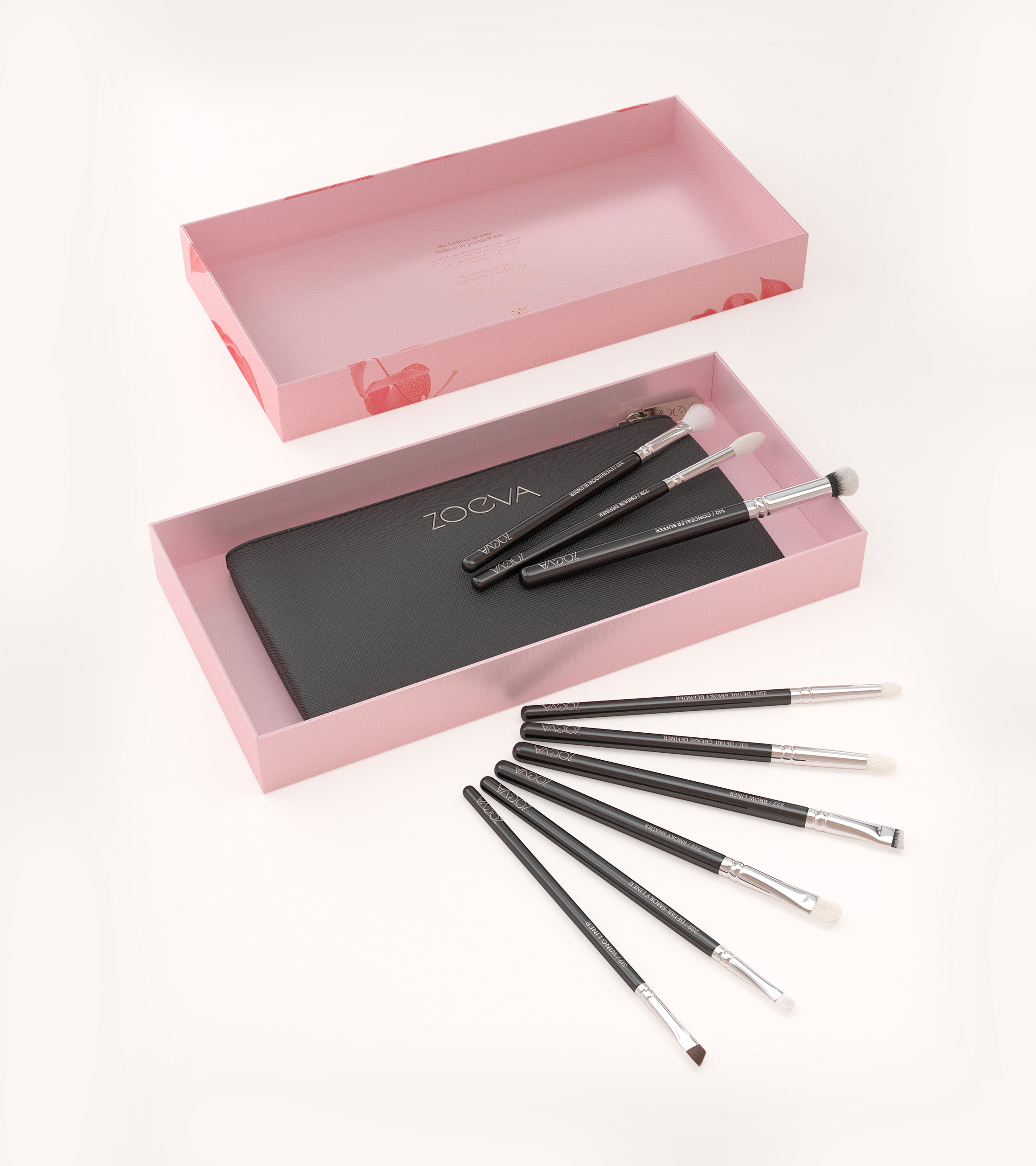 Zoeva Complete Eye and Lip Makeup hotsell brush Set